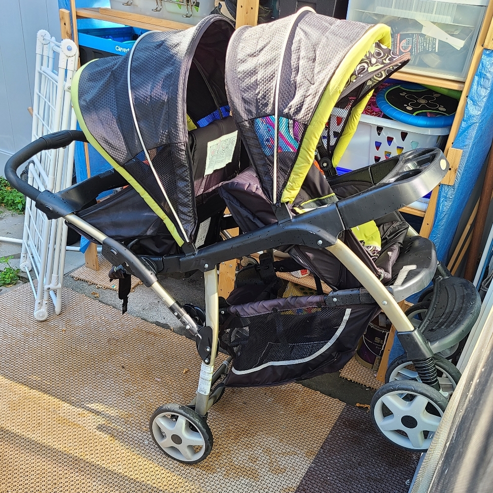 Cargo double stroller - Picture 2 of 2